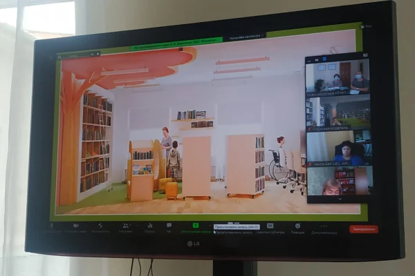 Дизайн-проекты Чановской центральной библиотеки и  детских библиотек Купинского и Сузунского районов прошли публичную презентацию.