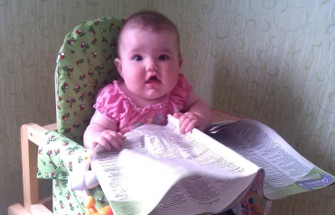 В моей семье читают все