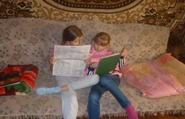 В моей семье читают все
