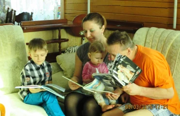 В моей семье читают все