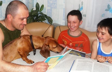 В моей семье читают все