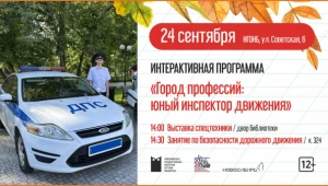 Интерактивная программа  «Город профессий: юный инспектор движения»