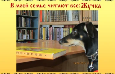 В моей семье читают все