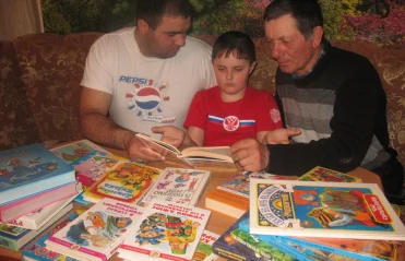 В моей семье читают все