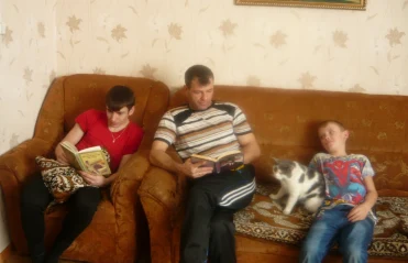 В моей семье читают все