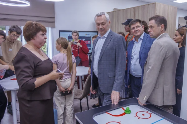 Первая модельная библиотека в этом году в Новосибирской области открыла свои двери
