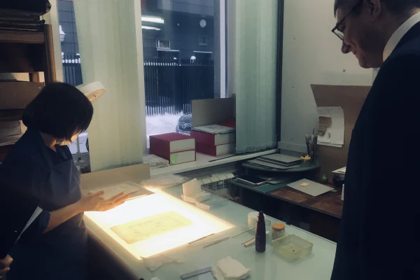 Юрий Зимняков посетил библиотеку