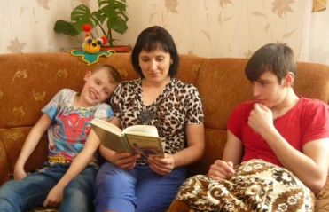 В моей семье читают все