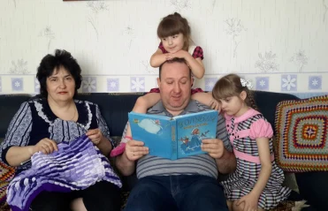 В моей семье читают все