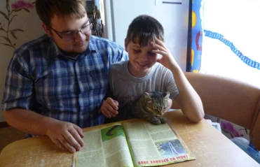 В моей семье читают все