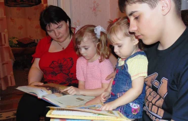 В моей семье читают все