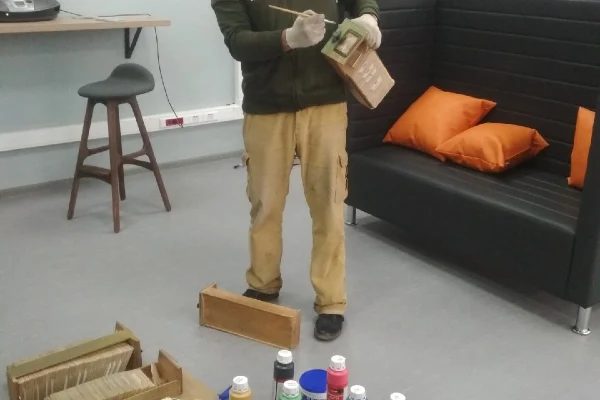 В Доме да Винчи появляется роспись о Леонардо