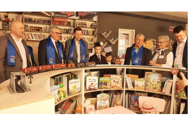 Станция «Книжная»: в Барабинске открылась модельная библиотека нового поколения