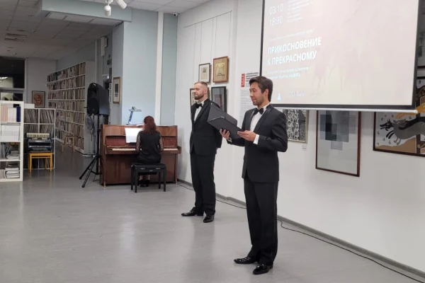 В Доме да Винчи состоялся концерт с участием солистов НОВАТ «Прикосновение к прекрасному»