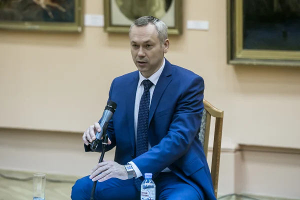 Встреча с врио губернатора Новосибирской области.