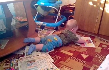 В моей семье читают все